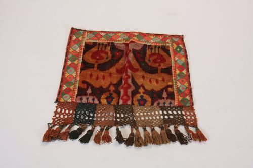 0659 oyna halta alo bahmal (0.48X0.43) ,Bukhara , nineteenth century